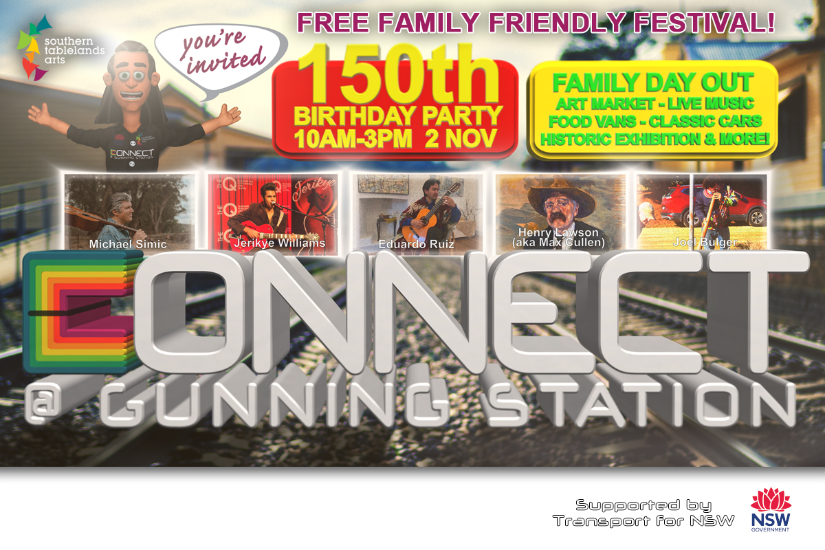 Gunning Train Station – 150 Years Celebration image