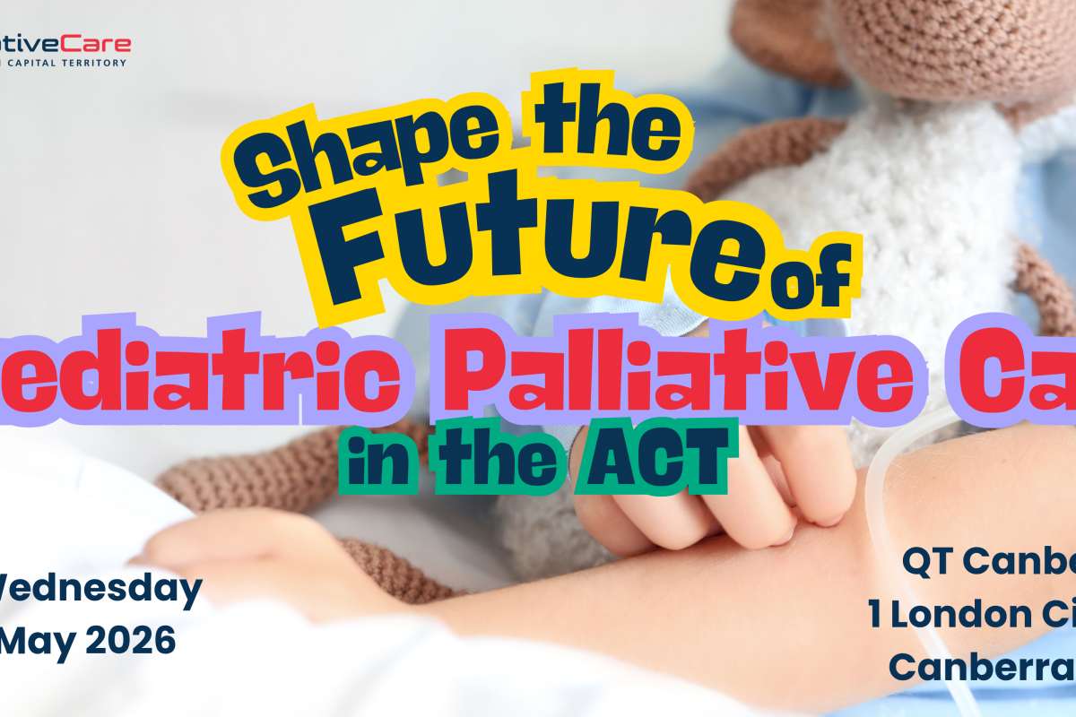 Shape The Future of Paediatric Palliative Care in the ACT – A Community Round Table image