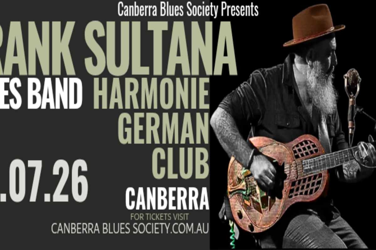 Frank Sultana Blues Band @ The Zeppelin Room image