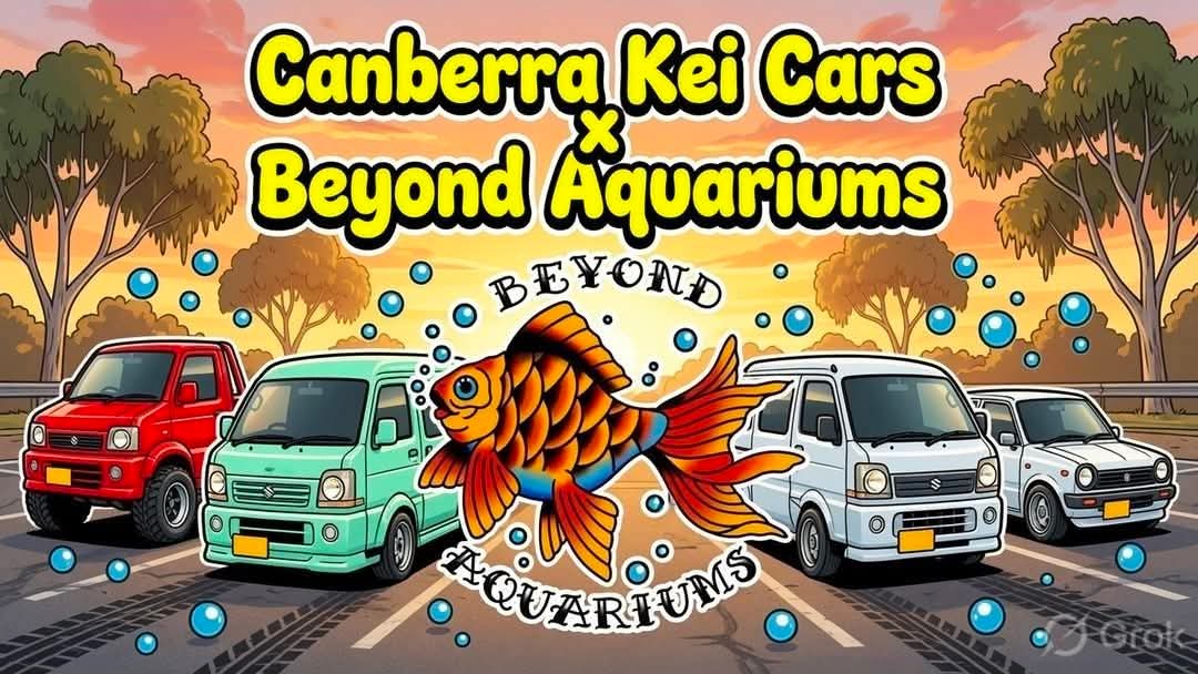 Canberra Kei Cars meet up at Beyond Aquariums image