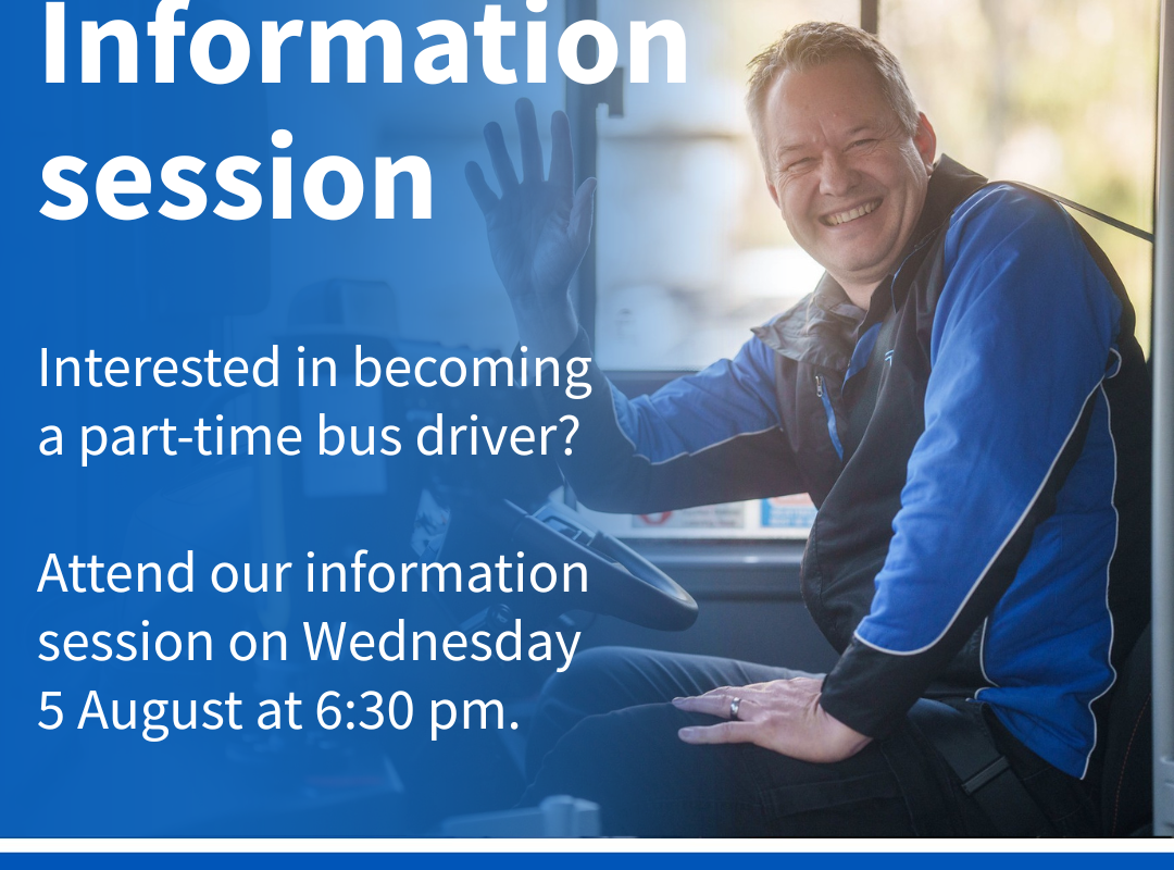 Transport Canberra Bus Driver Information Session image