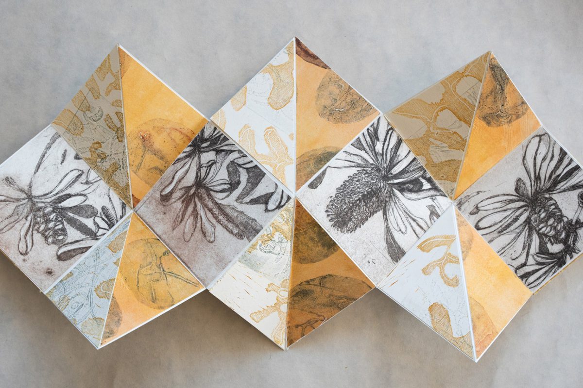 6-Week Gelli Printing and Bookmaking Course with Jo Hollier image