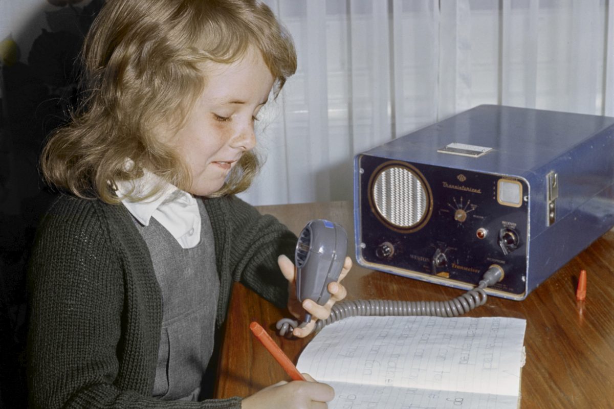 Curator talk – 75 years of School of the Air image