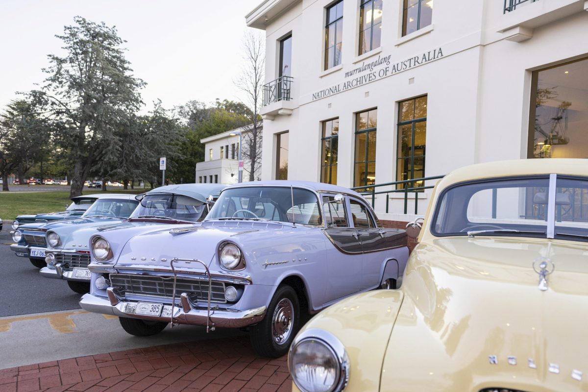 Rear vision: Show and shine day image