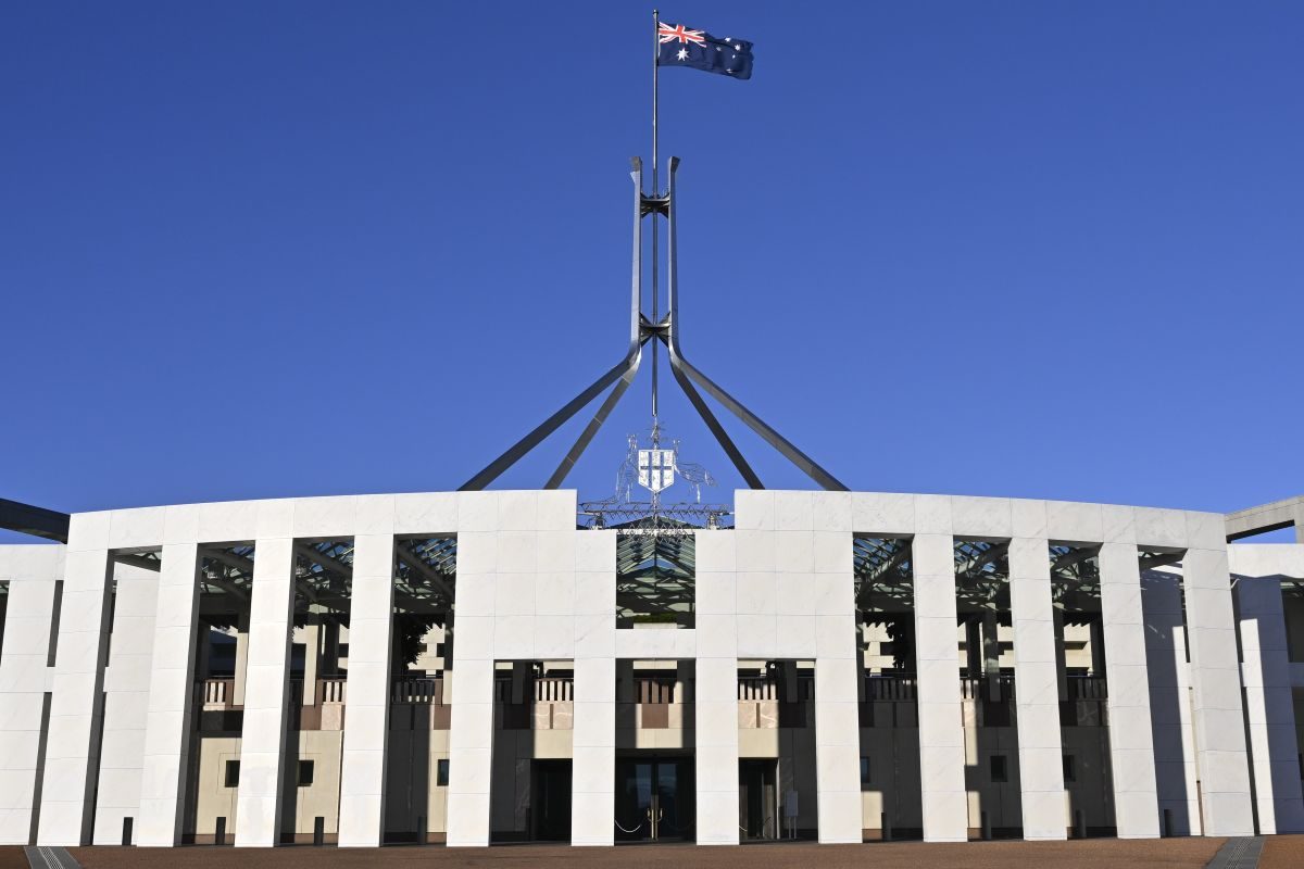 National Flag day at Australian Parliament House image