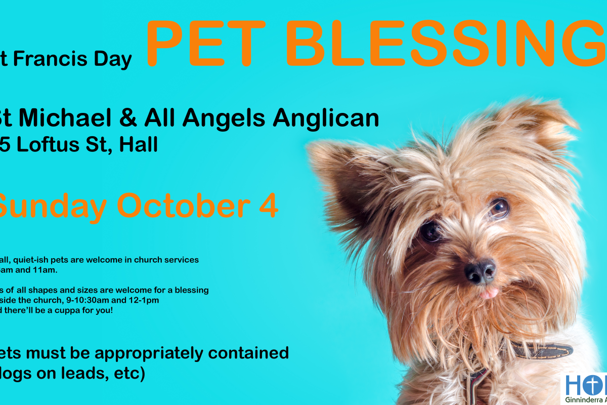St Francis Pet Blessing image