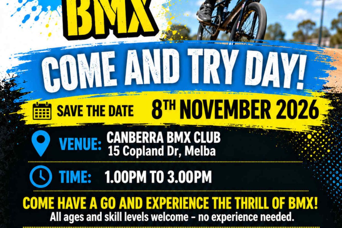 Canberra BMX Club – Come and Try Day image